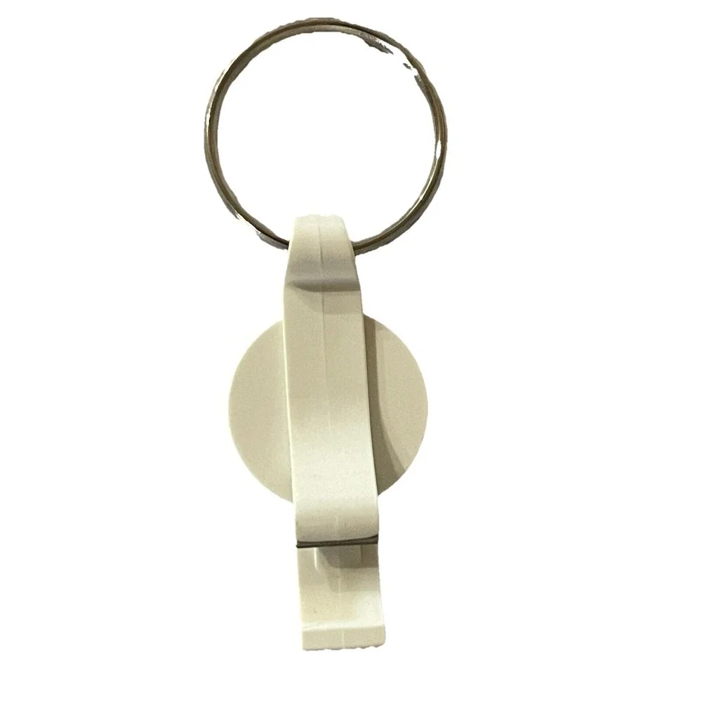 VTG Rolling‎ Rock Beer Bottle Opener Keychain 1980s